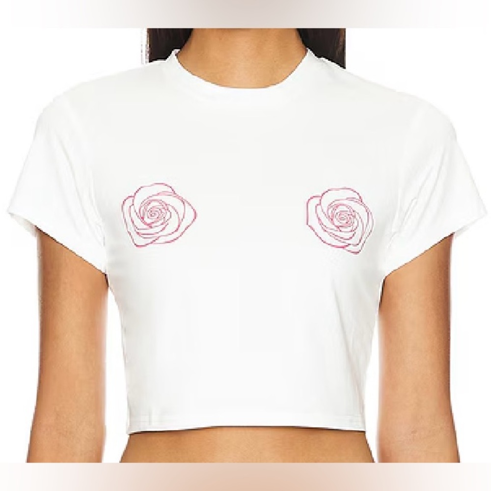 Superdown Rose Crop Top. New with Tags!